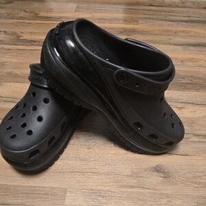 CROCS Classic Black Clog Mules